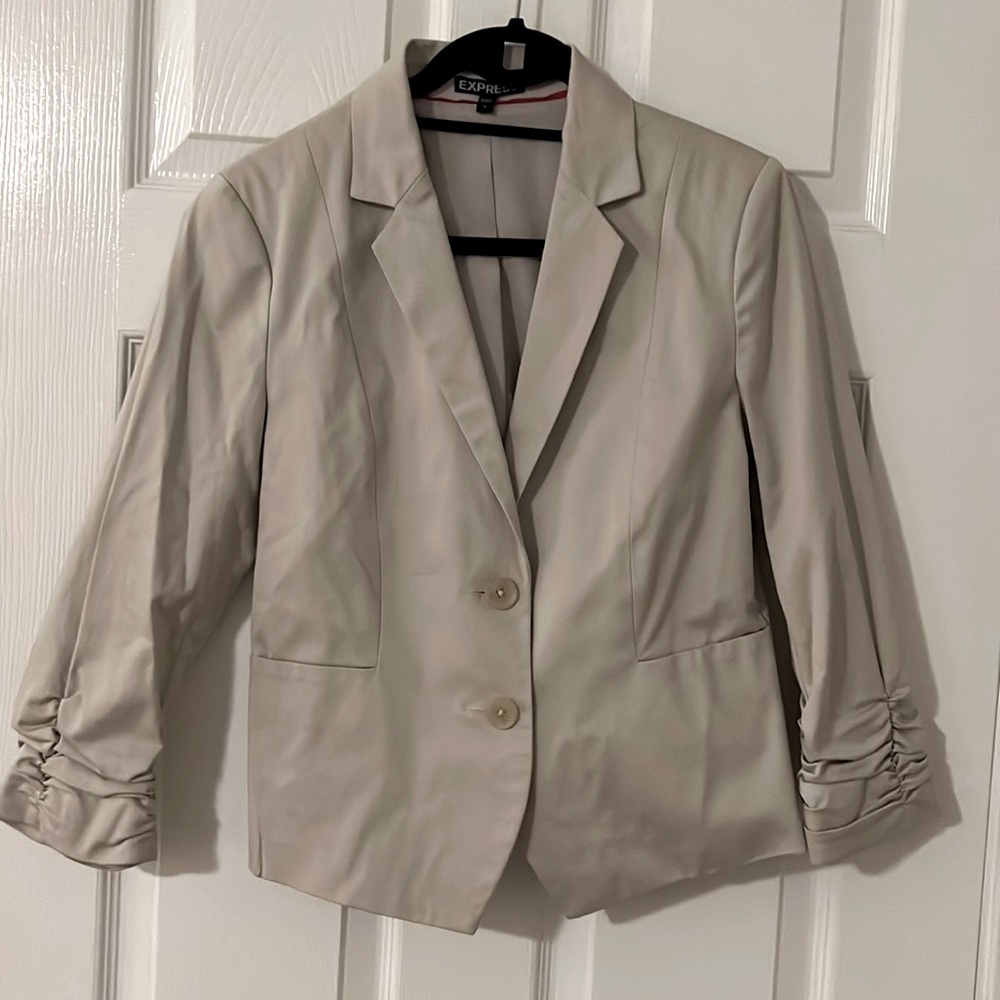 Tan Tailored Blazer